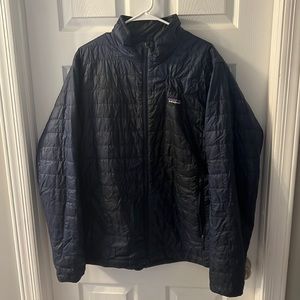 Patagonia Nano Puff Jacket Blue- Mens- Size XL